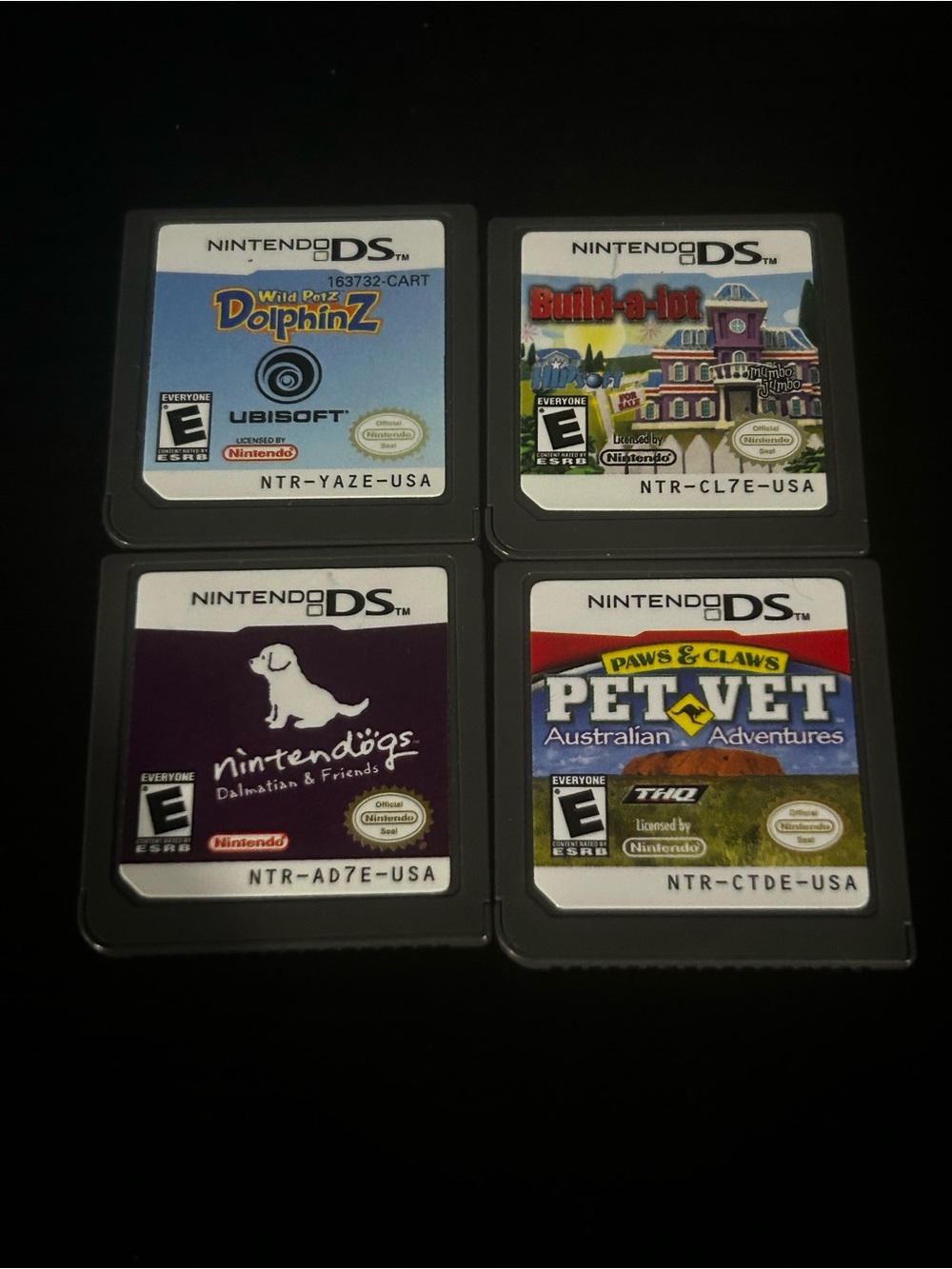 Nintendo ds 4 game bundle